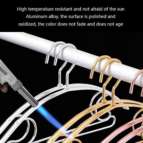 TBLOTYD Metal Hangers 50 Pack Non-Slip