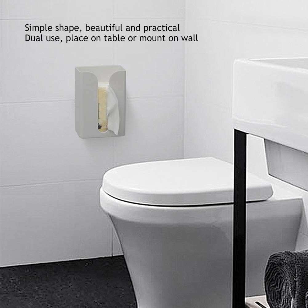 Enforose Toilet Paper Holder No Drilling Wall Mounted Organizer 1