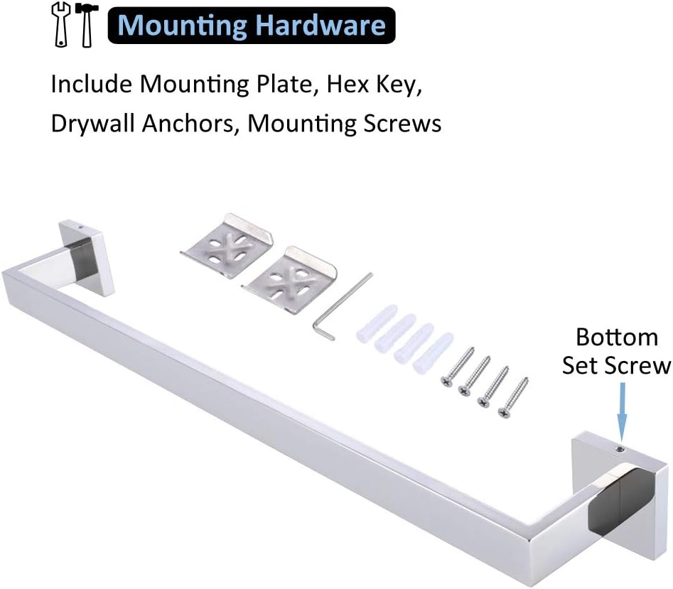 Angle Simple 2374 Inch Stainless Steel Towel Bar