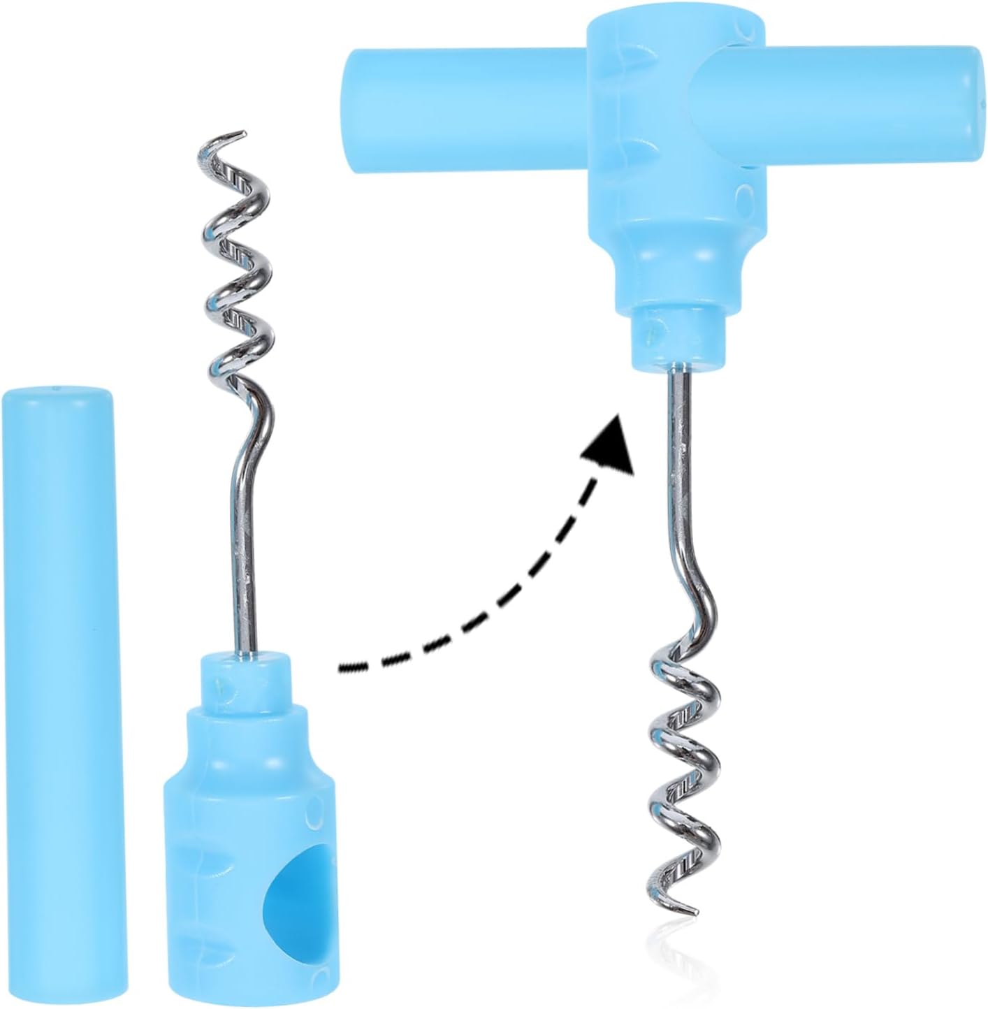 GRIRIW 5pcs Electric Wine Cap Opener Set