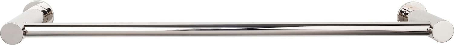 Top Knobs Hopewell Bath Towel Bar 195 Polished Nickel
