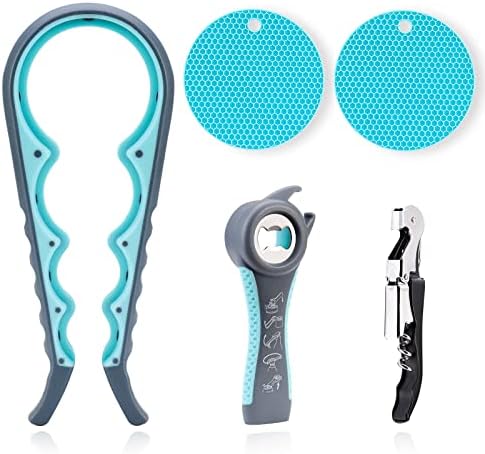 ASTOFLI All-in-One Jar Bottle Opener Set