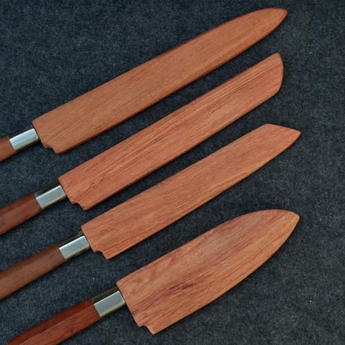 Aibote Rosewood Magnetic Knife Sheath for Yanagiba Slicer