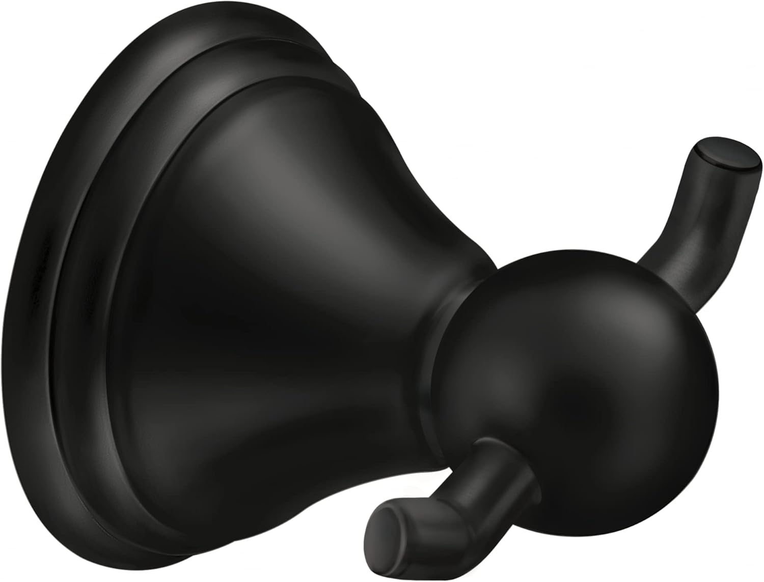 Moen Preston Double Robe Hook Matte Black