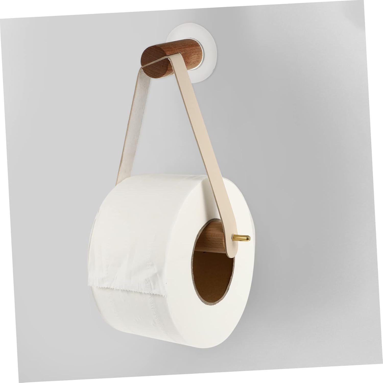 HOUDERCO Wall Mounted Toilet Paper Holder and Towel Rack