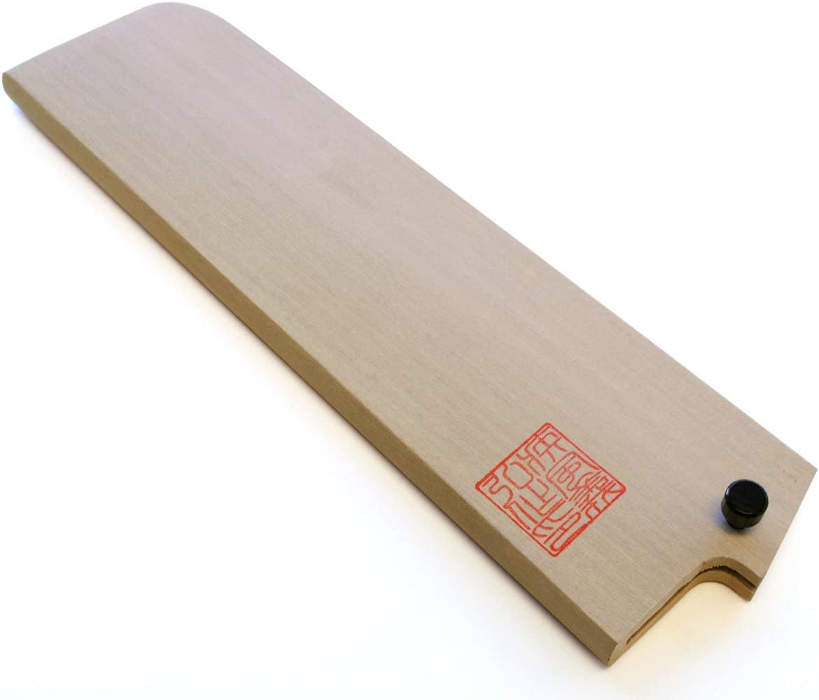 Yoshihiro Natural Magnolia Wood Saya Blade Protector for Nakiri 65in