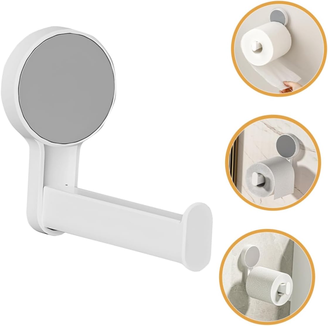 KALLORY Wall Mount Toilet Paper Holder