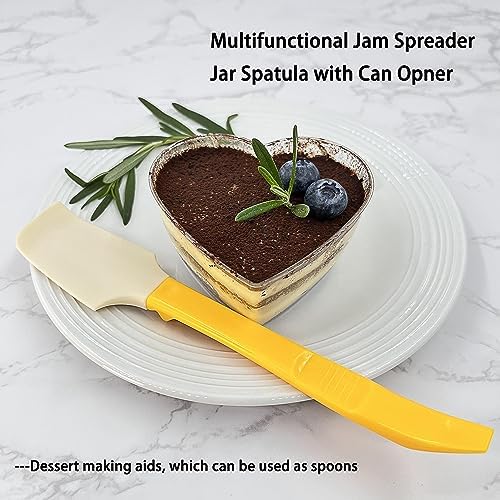 Barbaar Silicone Jam Spreader with Can Opener 2-Piece Set