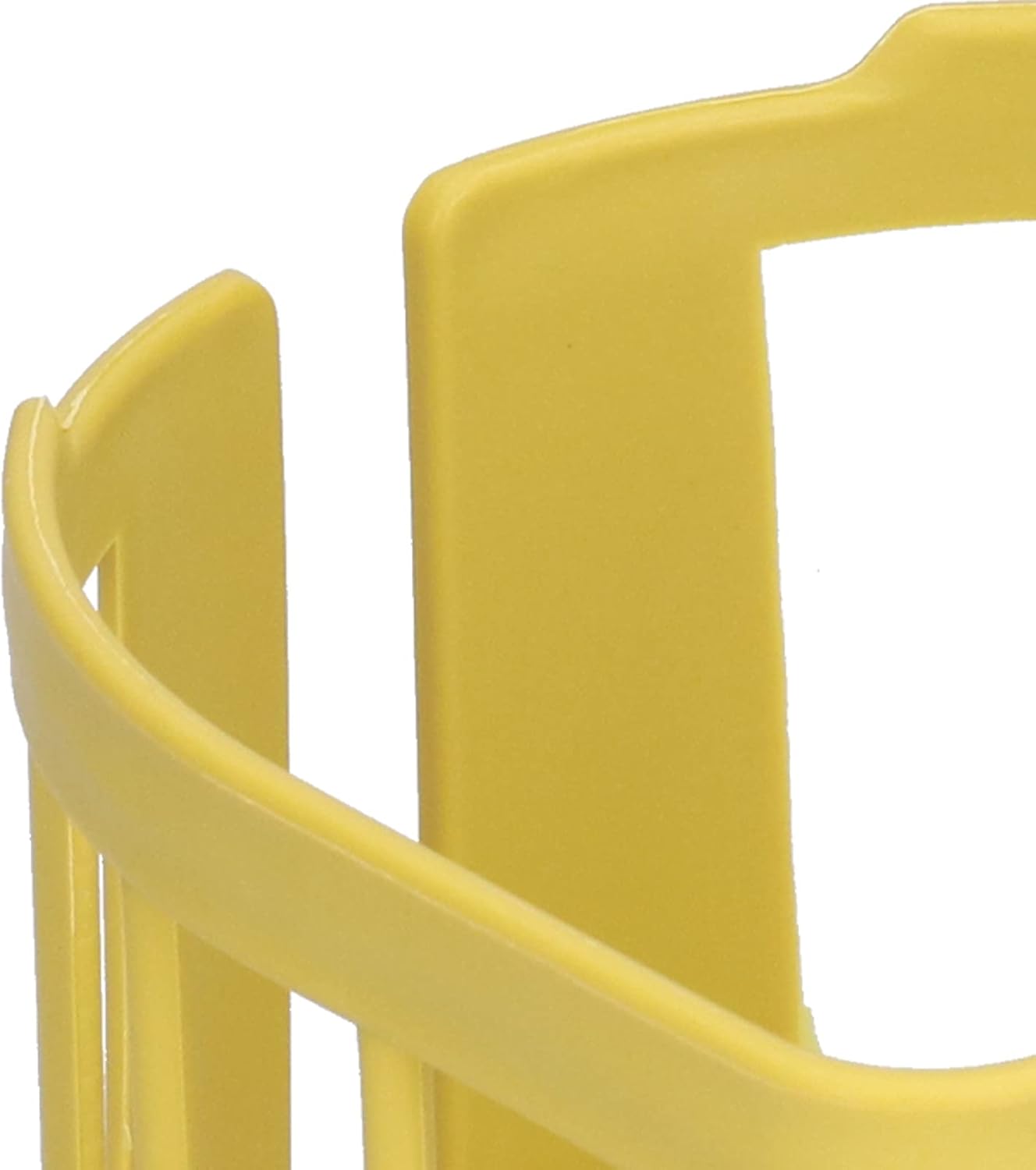 Jwthee Yellow Toilet Paper Holder with Drainage and Ventilation