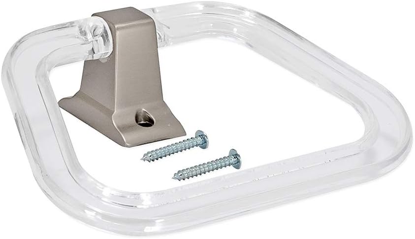 EZ-FLO Bathroom Towel Ring with Exposed Screw 1