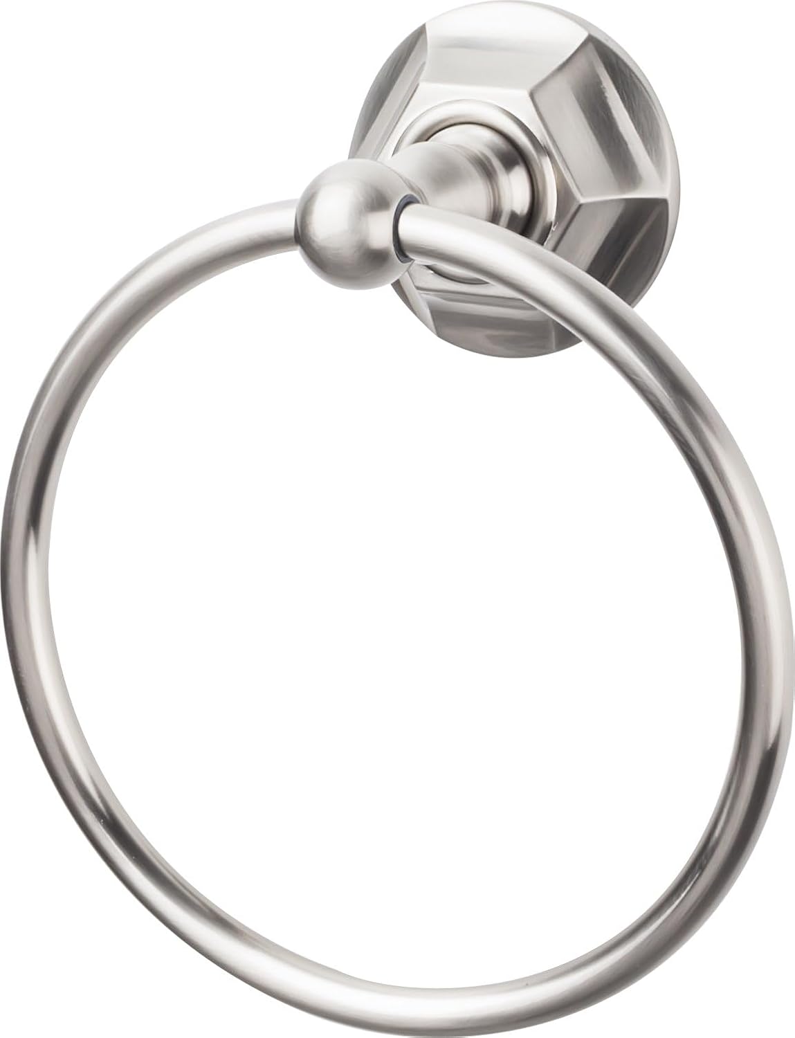 Top Knobs ED5BSNA Towel Ring Brushed Satin Nickel