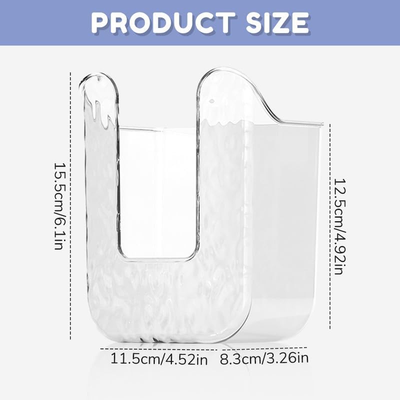 ATFirst Wall-Mounted Tissue Holder 2pcs