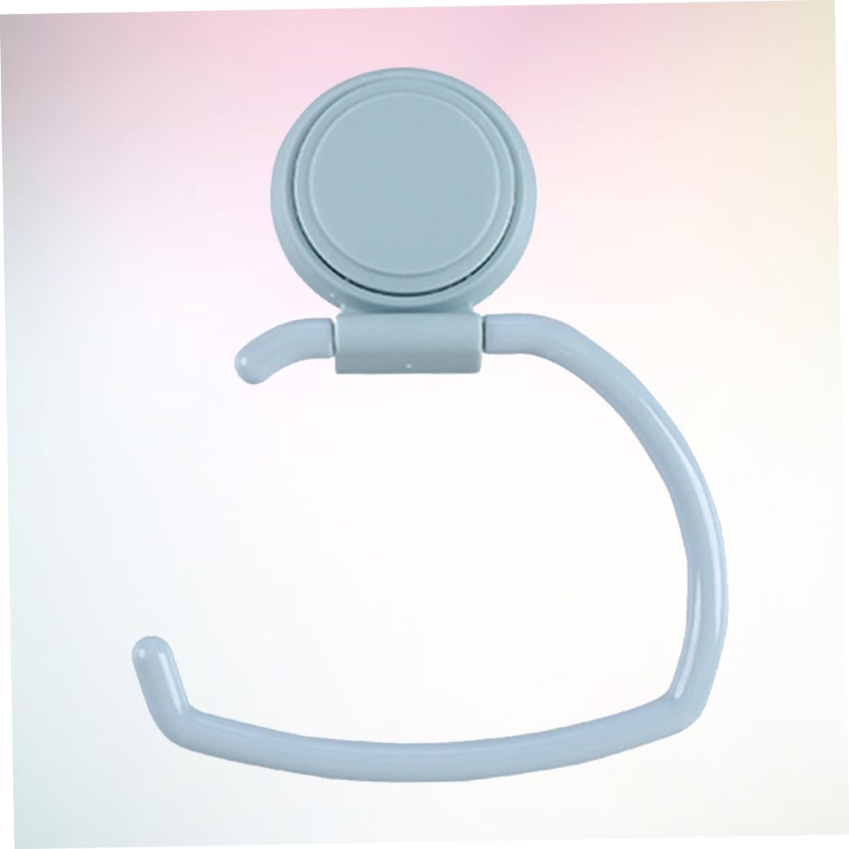 NUOBESTY 1Pc Nail Wall Mounted Tissue Holder Nordic Blue Design