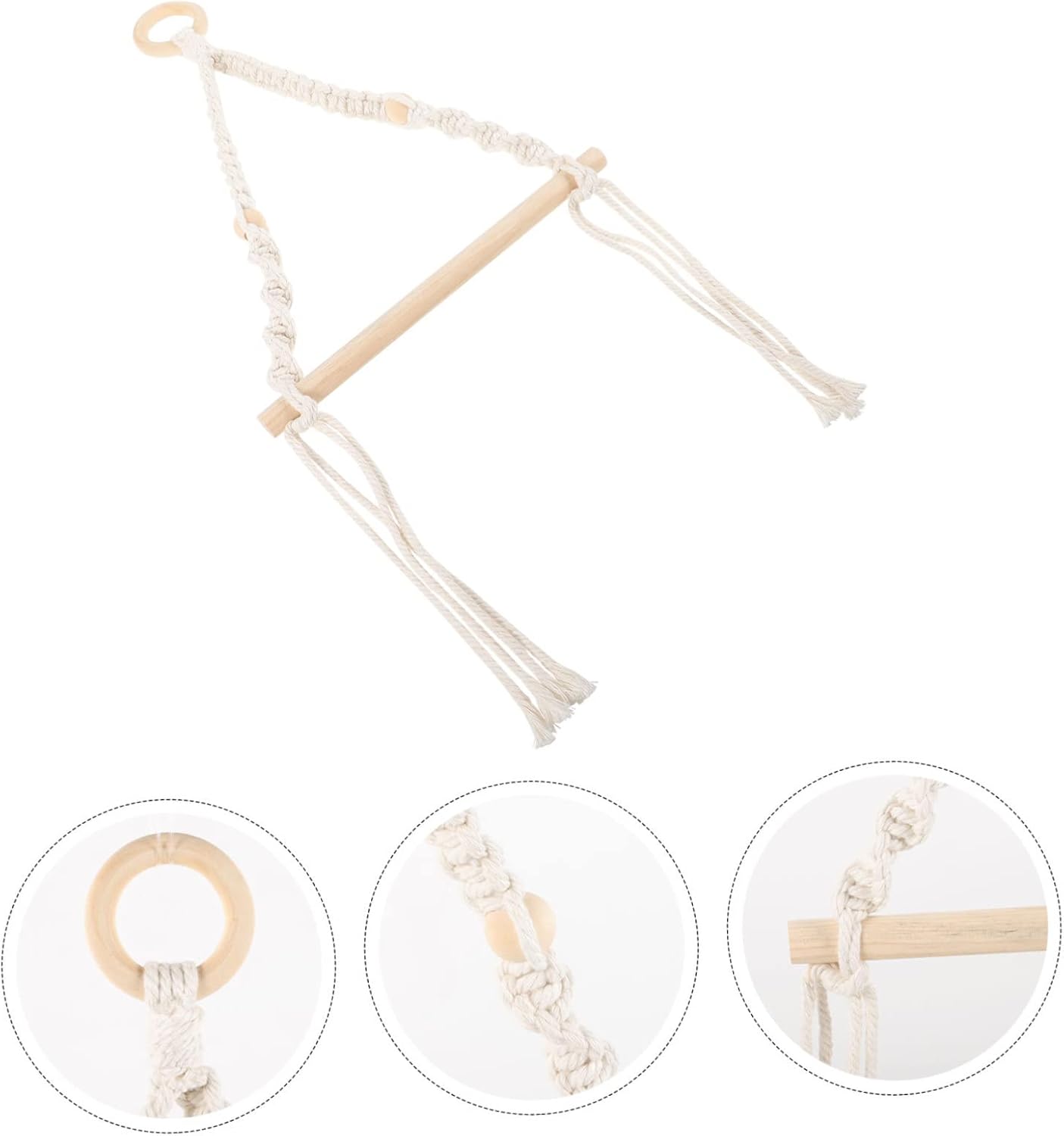 Nautical Macrame Toilet Paper Holder Decorative