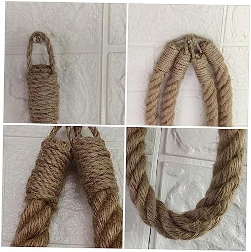 Rope Hanging Toilet Paper Holder Durable Storage Rack for Bathroom