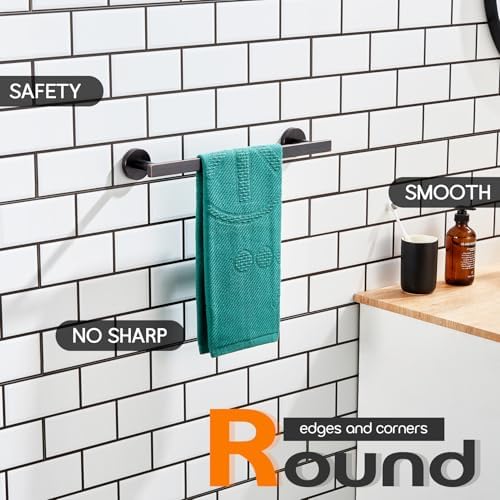 16 Inch Modern Towel Bar Oil Rubbed Bronze