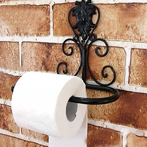 YAOLUU Toilet Paper Holder Retro Iron Style 1