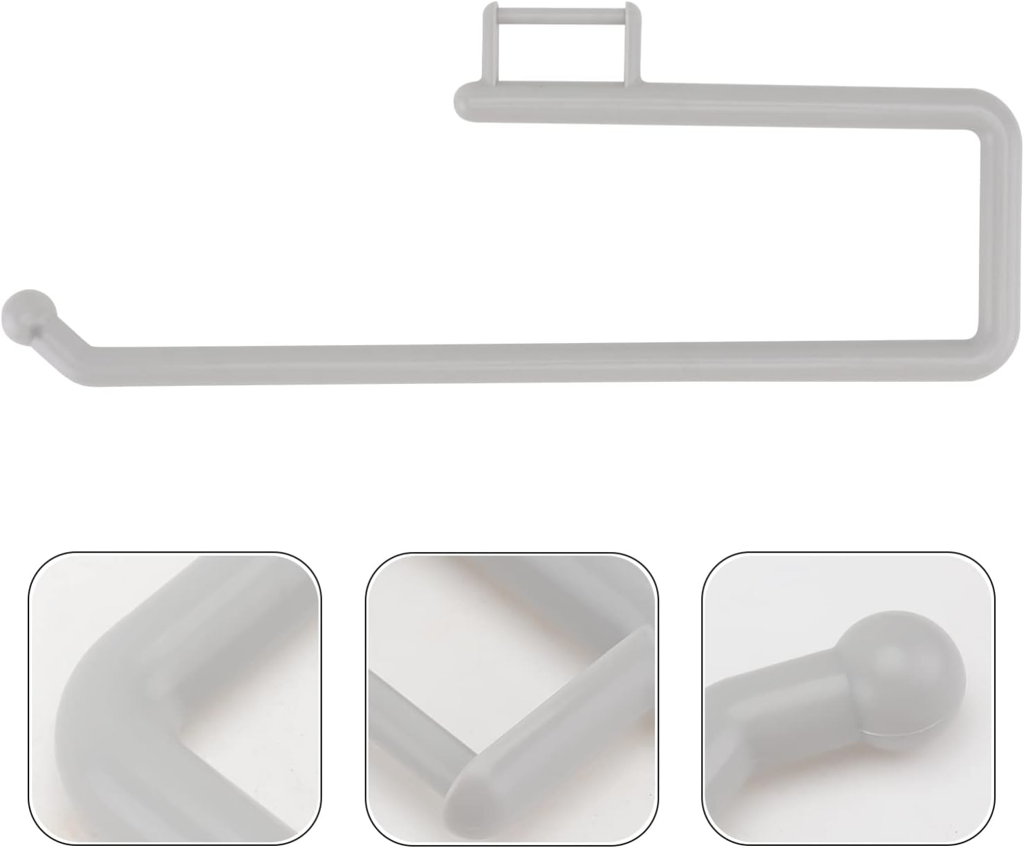 TEHAUX Wall-Mounted Toilet Paper Holder Roll Storage Stand