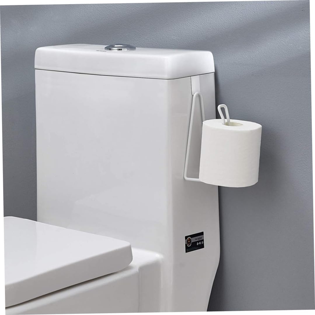 Wedhapy Toilet Roll Holder Over The Tank - White