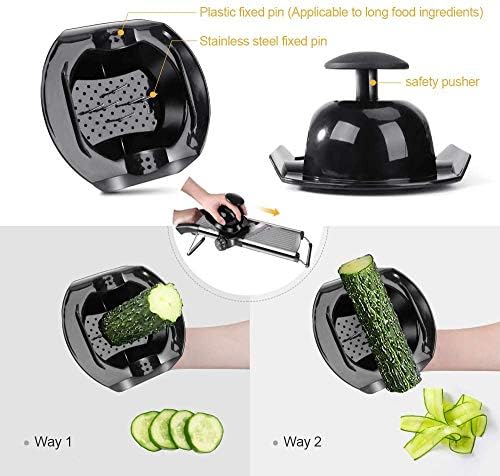 Masthome Mandoline Slicer with 36 Pack Cleaning Cloths