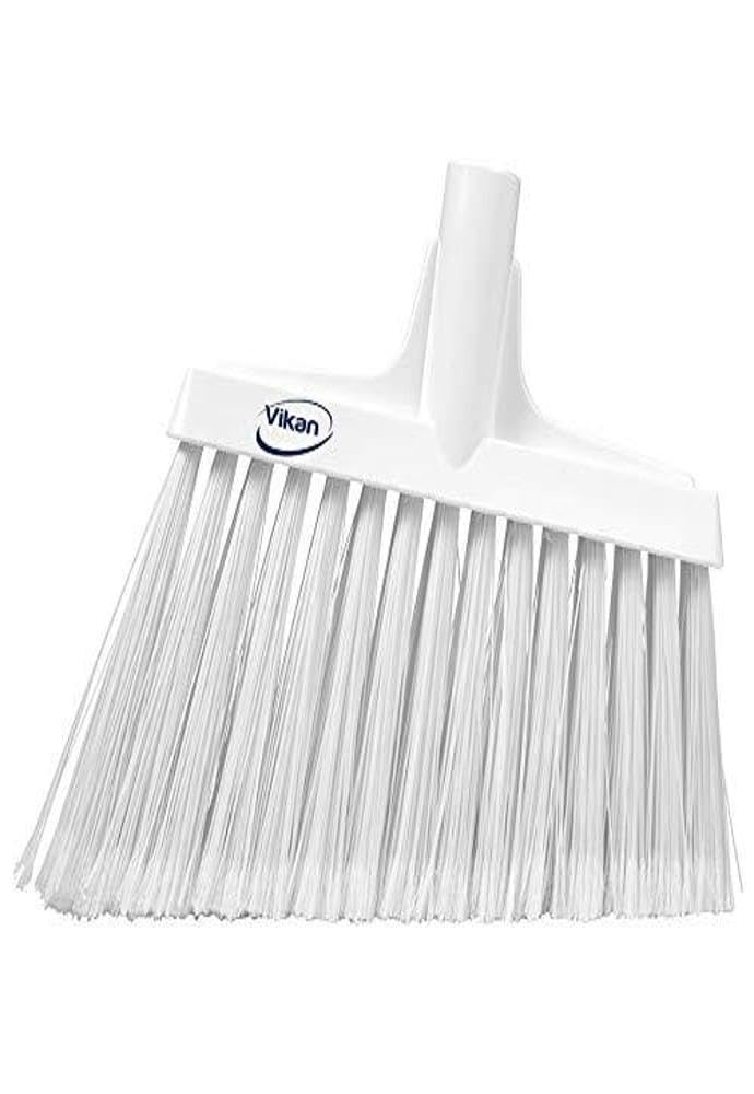 Vikan 29165 Flagged Soft Angled Broom White