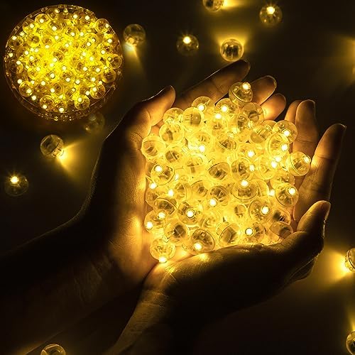 100PCS Waterproof Mini LED Balloon Lights Multicolor