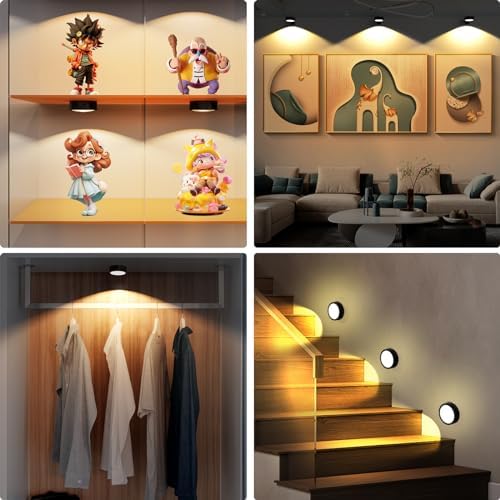 Narotood 3 Pack Picture Lights with 3 Modes and Remote Control 1