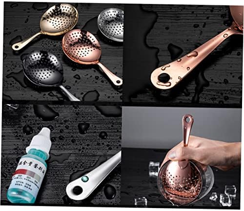 SHOWERORO Stainless Steel Cocktail Strainer with Slots 1