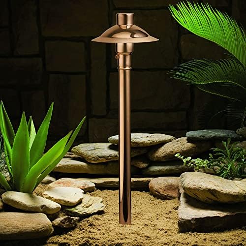 Kichler 15350CO Copper Path Light 1-Light 12V