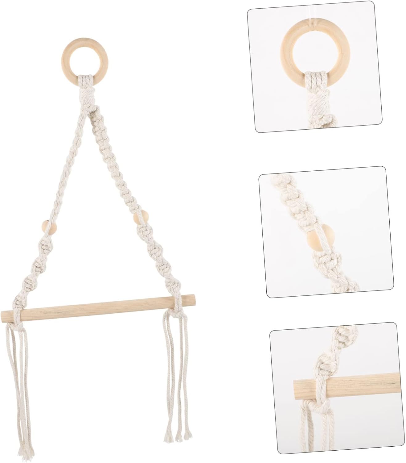 Nautical Macrame Toilet Paper Holder Decorative