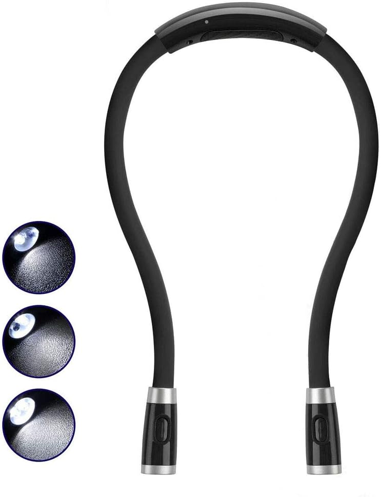 Betensh Rechargeable Book Light for Travel and Reading