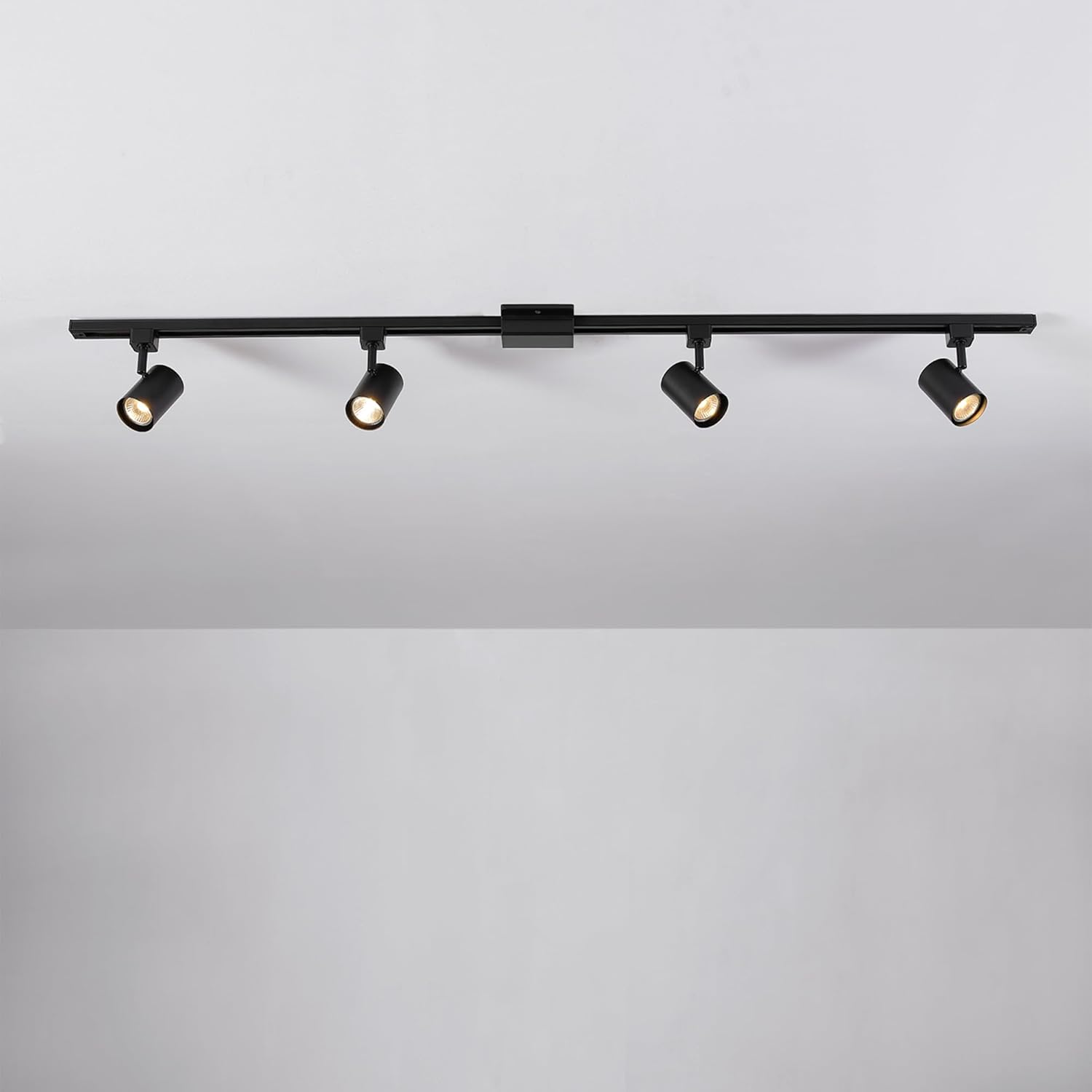 Globe Electric 59738 Tribeca 4-Light Track Lighting Kit Matte Black