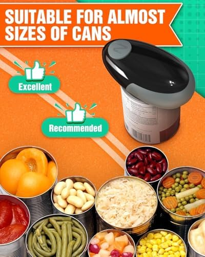 Fahsiam One-Touch Electric Can Opener Black