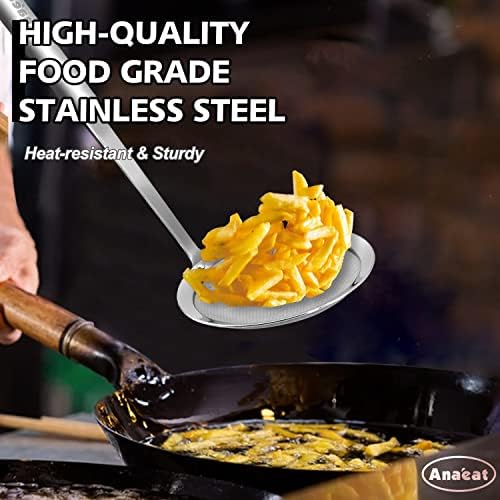 Anaeat Fat Skimmer Spoon Set of 3 with Long Handle