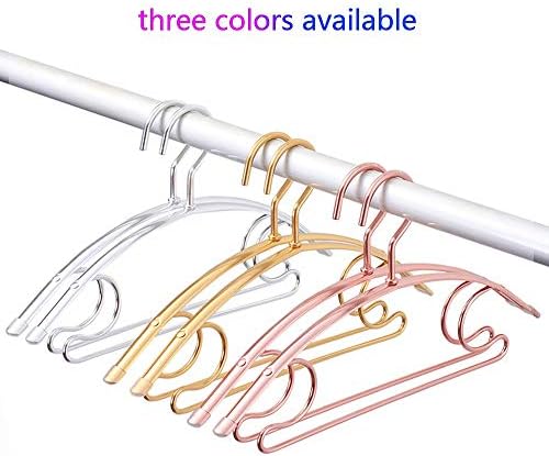 TBLOTYD Metal Hangers 50 Pack Non-Slip