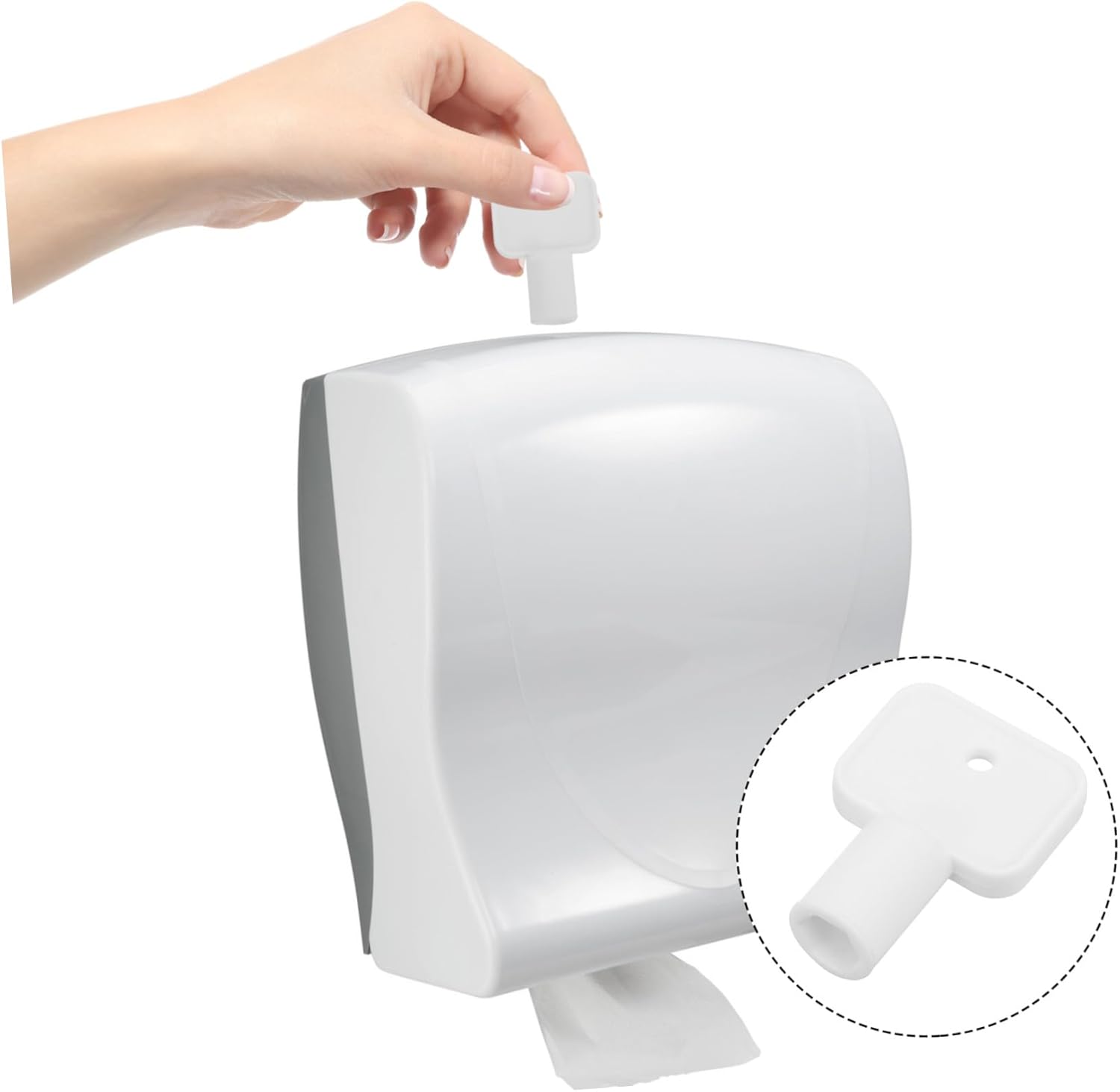 Uonlytech Toilet Paper Dispenser Key Replacement 1