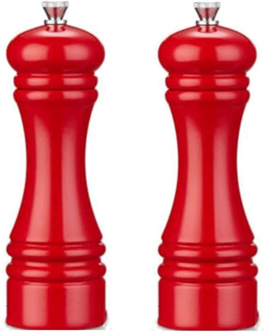 AttreX Wooden Salt Pepper Shaker Set 2 Pack
