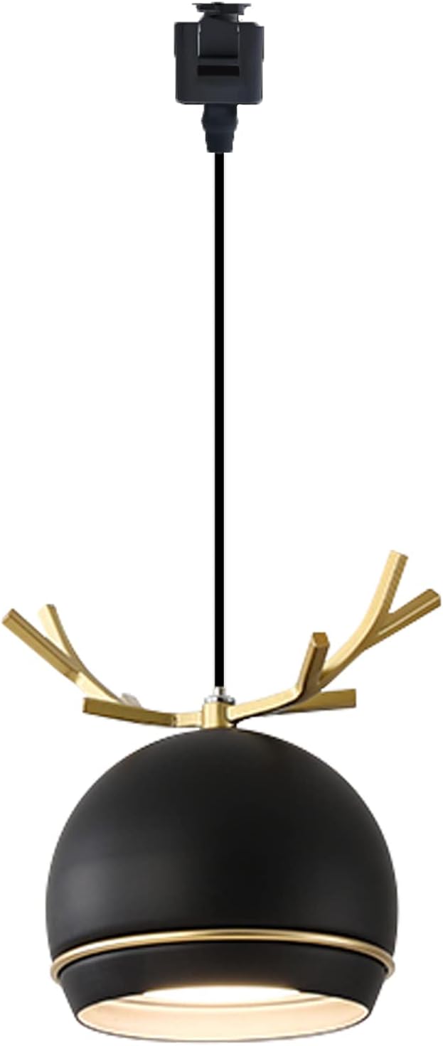 Dimmable Macaron Black Iron Pendant Light 32 Ft