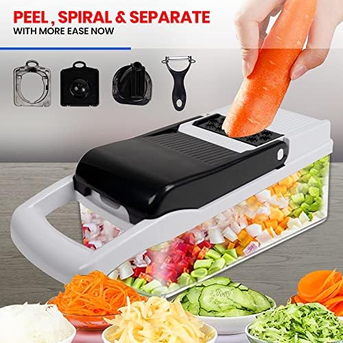 22-in-1 Veggie Chopper with Container and Gloves