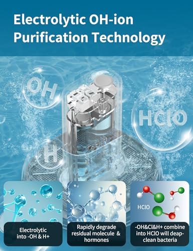 Fieemoo Fruit and Vegetable Washing Machine with OH-Ion Technology