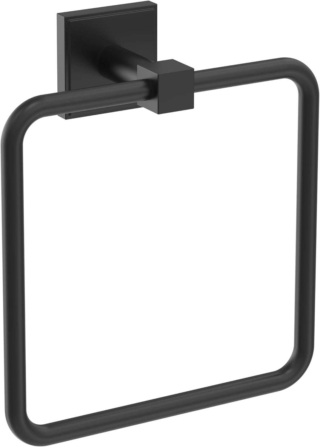 Amerock BH36072MB Matte Black Towel Ring