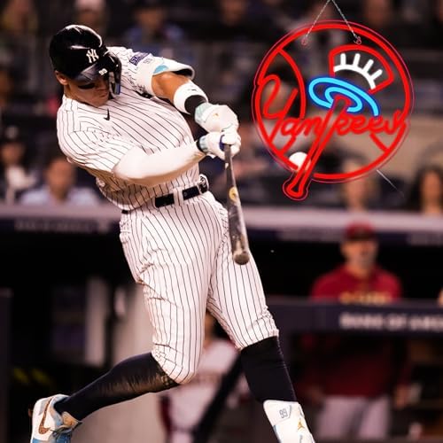 AHlove Yankees Neon Signs Wall Decor 13x145inches