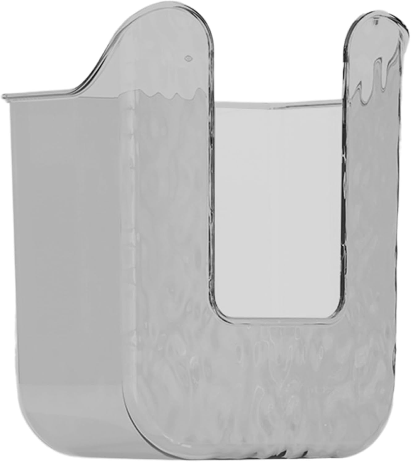 XUEYEGONGJI Wipes Dispenser Wall Mount Transparent Grey