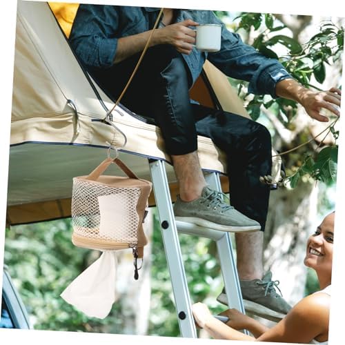 ABOOFAN Portable Toilet Paper Holder for Camping and Travel 1