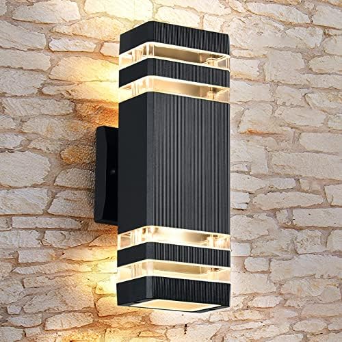DASTOR Modern Outdoor Wall Light in Black