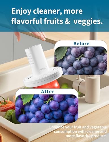 Fieemoo Fruit and Vegetable Washing Machine with OH-Ion Technology