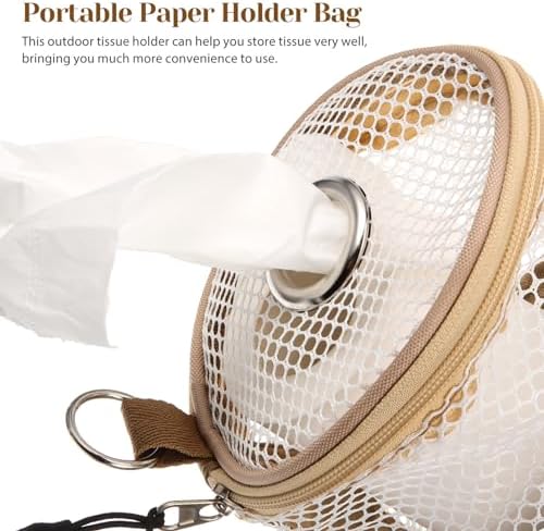 RORPOIR Outdoor Toilet Paper Holder Bag