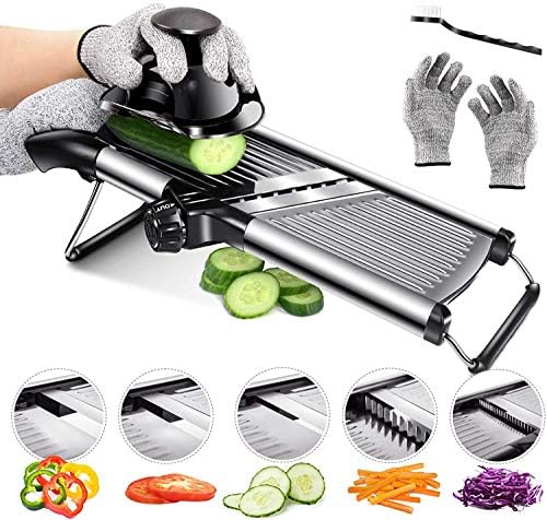 Masthome Mandoline Slicer with 36 Pack Cleaning Cloths