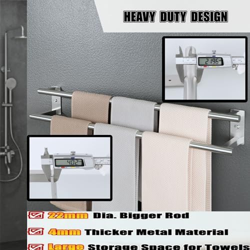 Alise Double Towel Bar 32 Inch Stainless Steel 1