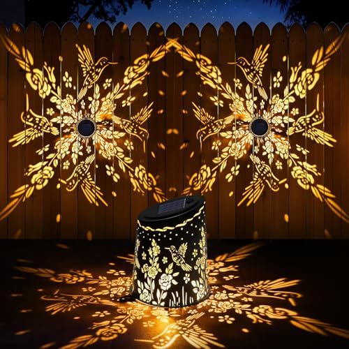 Likiyol 2 Pack Solar Fence Lights Ultra Bright
